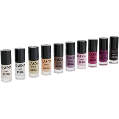 Ytseazn-Hasna Paris-Vernis À Ongles Halal-Collection Luxe-Éco-Responsable-Brillance Et Longue Tenue-Facile À Appliquer-Lot De 10x 6ml(Dubai) 