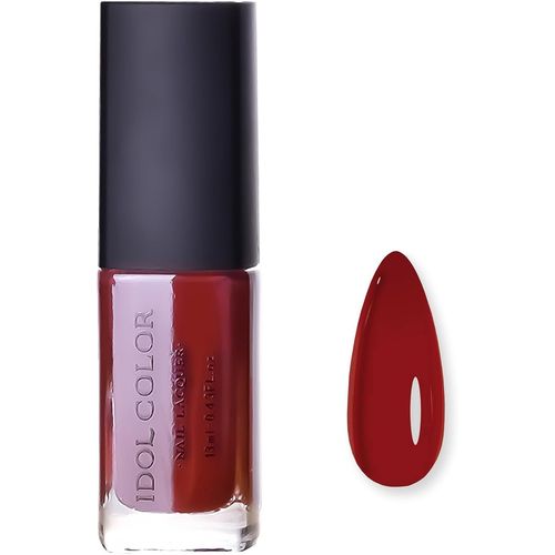 Ytseazn-Vernis À Ongles Formule Vegan Aux Ingrédients Naturels-Tenue Jusqu'à 7 Jours(Ds218 Rouge)