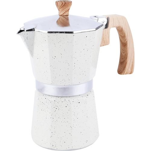 Ytseazn-Cafetière À Moka Italienne En Aluminium Pour Cuisinière De 6 Tasses/283,5 G,Cafetière À Moka Pour Expresso Classique