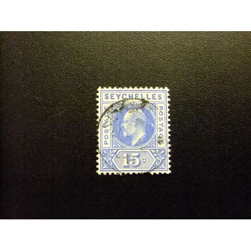 51 Seychelles 1903 / Roi Edouard Vii / Yvert 42 Ca Sg 50 Mh