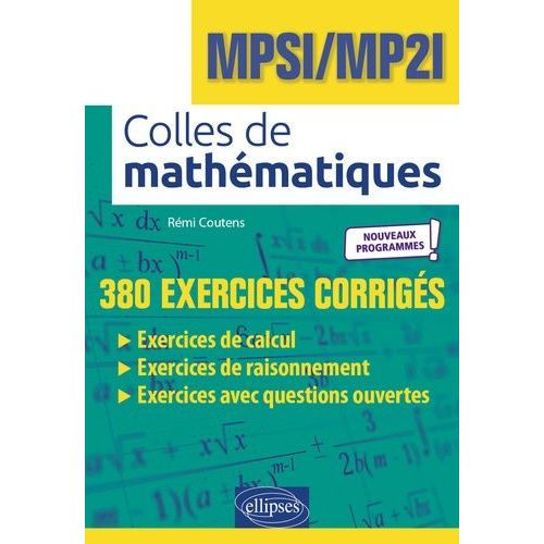 Colles De Mathématiques Mpsi/Mp2i