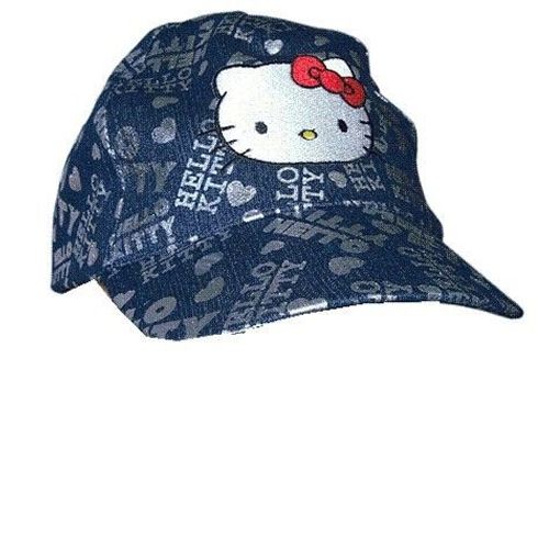 Casquette Hello Kitty Bleu