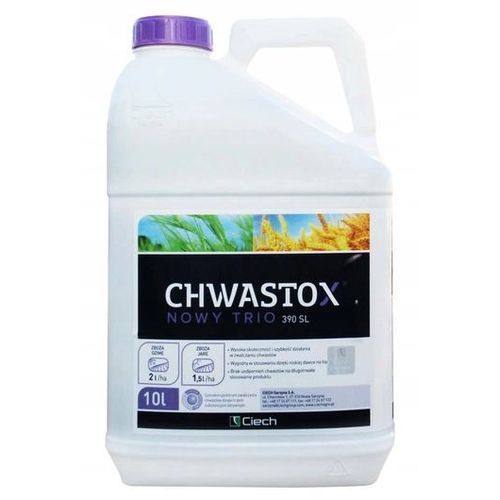 Désherbant Concentré Jardin Chwastox Trio 390 Sl 10l - Herbicide Gazon Pelouse Mauvaises Herbes Feuillues Dans Le Pâturage, Les Céréales Et Les Cultures De Graine