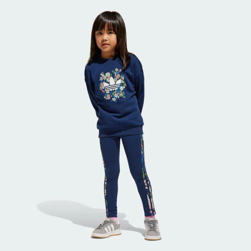 Ensemble Legging Et Haut Ras-Du-Cou Adidas Originals X Liberty London Enfants Adidas Originals Ksr15 - 5-6a