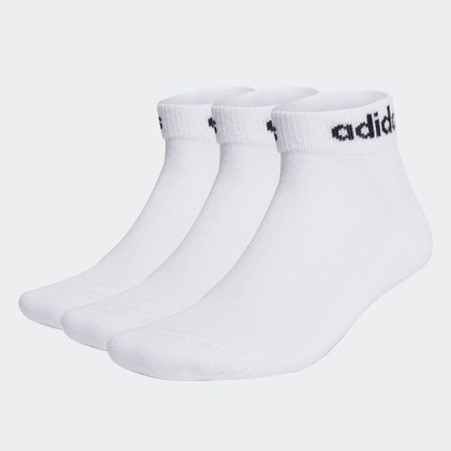 Socquettes Matelassées Linear (3 Paires) Adidas Sportswear Ebb43 - 43-45