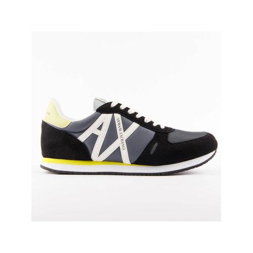 Basket Armani Exchange Retro Runner Homme Gris - 41