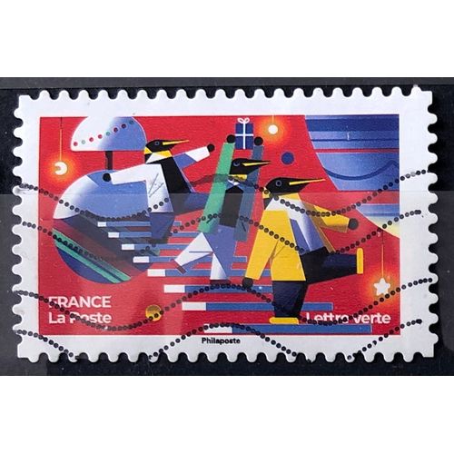 Voeux / Noel 2022 (Très Joli N° 2218) Obl - France Année 2022 - Brn83 - N33534