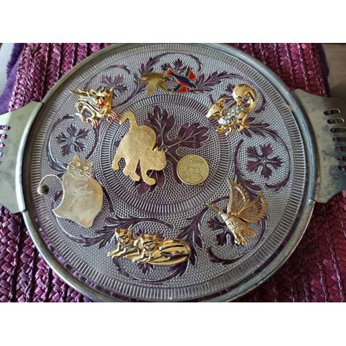 Lot De Bijoux Animaliers Vintages