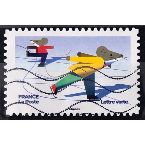 Voeux / Noel 2022 (Très Joli N° 2224) Obl - France Année 2022 - Brn83 - N33537