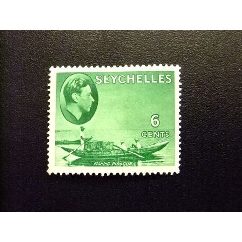 51 Seychelles 1941 / Pirogue Et Roi George Vi / Yvert 134 Mh
