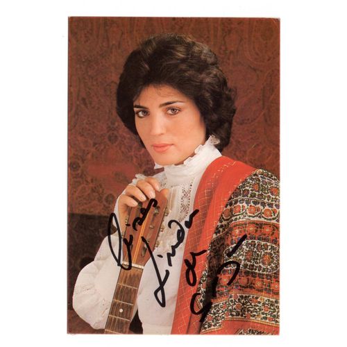 Autographe De Linda De Suza