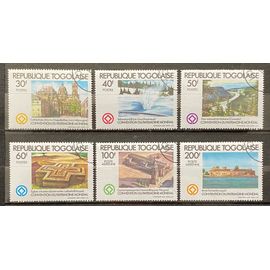 Lot De 6 Timbres Oblitérés Togo 1981 Y&T N° 1044 À 1047 + Pa 454 À 455