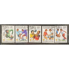Lot De 5 Timbres Oblitérés Togo 1982 Y&T N° 1074 À 1075 + Pa 473 À 475