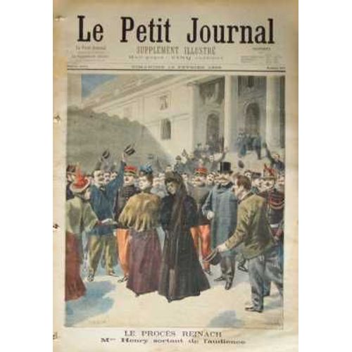 Petit Journal Supplement Illustre (Le) N° 430 Du 12/02/1899