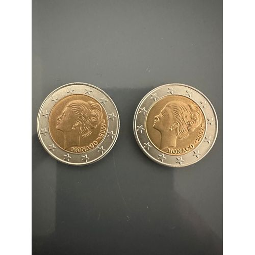 Deux Pièce Rare De 2€ Grâce Kelly 2007