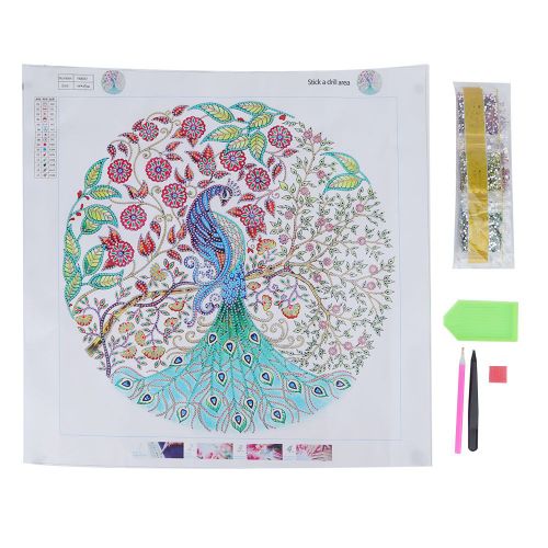 Connor Kit De Broderie Diamant A Faire Soi-Meme Avec De Magnifiques Motifs D'animaux, Decoration D'interieur