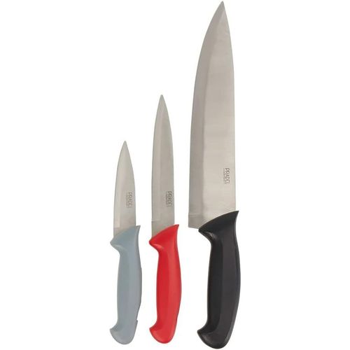 Shiba-Gers Equipement Pradel Héritage, Couteau Cuisine, Set De Couteaux De Cuisine, 3 Pièces, Couteau Chef 20cm, Couteau Multi Ser[1