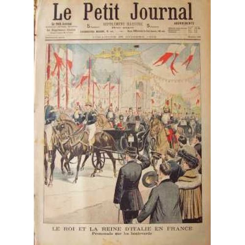 Petit Journal Supplement Illustre (Le) N° 675 Du 25/10/1903