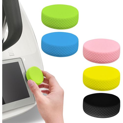 Shiba-Lot De 5 Coques De Protection En Silicone Pour Interrupteur Thermomix Tm6,Accessoire Pour Robot De Cuisine Vorwerk Tm6,Étanc[5