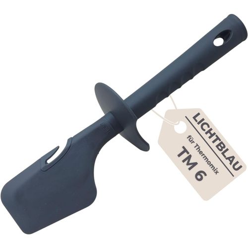 SHIBA-Spatule 2640 Compatible avec Thermomix TM6 - Rechange pour Robot de Cuisine Vorwerk - Qualité Alimentaire en Plastique Gris [6
