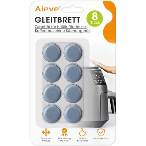 Shiba-Aieve Lot De 8 Patins Invisibles Autocollants Compatibles Avec Thermomix Tm5 Tm6/Mcc Smart Robot De Cuisine Ninja Foodi Af40[4