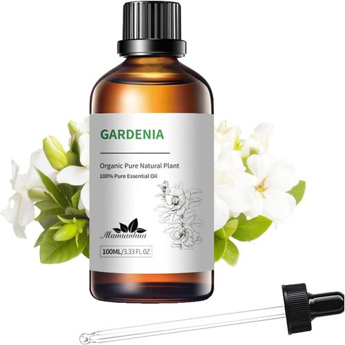 SHIBA-Huile Essentielle de Gardénia Pure Huile Naturelle de Gardénia pour Diffuseur de Chambre, Revitalisant Linge & Parfum Fémin[3
