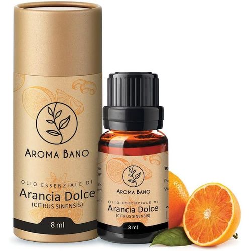 SHIBA-Huile Essentielle d'orange douce 8ml 100% Pure Et Naturelle Idéale Pour L'Aromathérapie-Diffuseurs Et Humidificateurs D'Huil[1