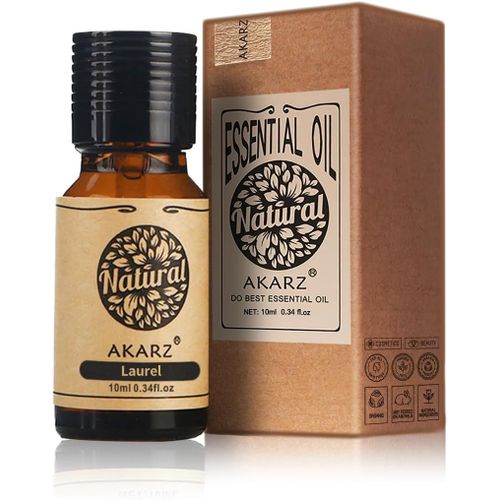 SHIBA-Huile Essentielle de Laurier Huile de Laurier Pure Bio Naturelle de Qualité Supérieure pour Soins de la Peau Corps Cheveux,F[5