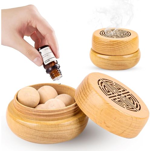 Shiba-Diffuseur D'huiles Essentielles, Petit Diffuseur D'arômes En Bois Contre Les Moustiques, Diffuseurs D'huiles Parfumées, Parf[3 