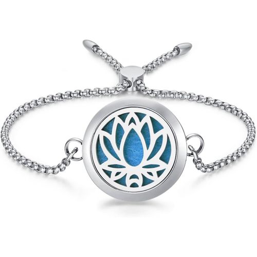 Shiba-Aromathérapie Bracelet Pour Femmes Huile Essentielle Diffuseur Bijoux Enfants En Acier Inoxydable Bracelet - Parfait Cadeau [1