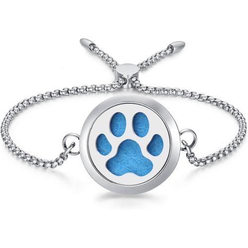 Shiba-Aromathérapie Bracelet Pour Femmes Huile Essentielle Diffuseur Bijoux Enfants En Acier Inoxydable Bracelet - Parfait Cadeau [1