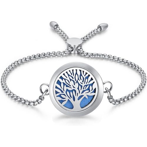 Shiba-Aromathérapie Bracelet Pour Femmes Huile Essentielle Diffuseur Bijoux Enfants En Acier Inoxydable Bracelet - Parfait Cadeau [1