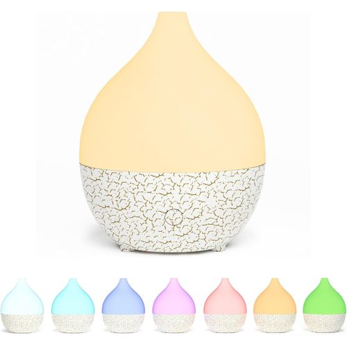 SHIBA-Diffuseur d'Huile Essentielle, Modèle de Fissure Ultrasonique Diffuseur Huiles Essentielles Electrique, Humidificateur d'air[3