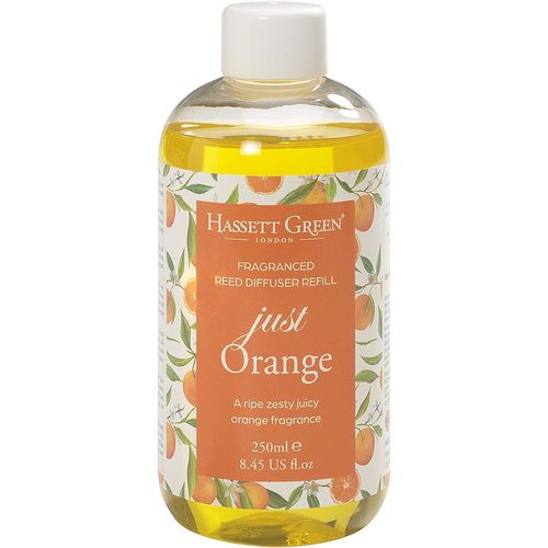SHIBA-- Recharge de Diffuseur à Roseaux Parfumé Just Orange - Flacon de 250ml pour Une Ambiance Agréable et Écologique, Idéal pour[1