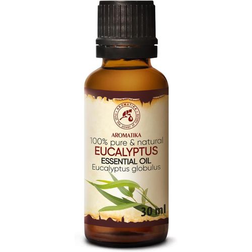 SHIBA-Huile Essentielle Eucalyptus 30ml - 100% Naturel - Eucalyptus Globulus pour Beauté - Sauna - Aromathérapie - Diffuseur d'arô[1