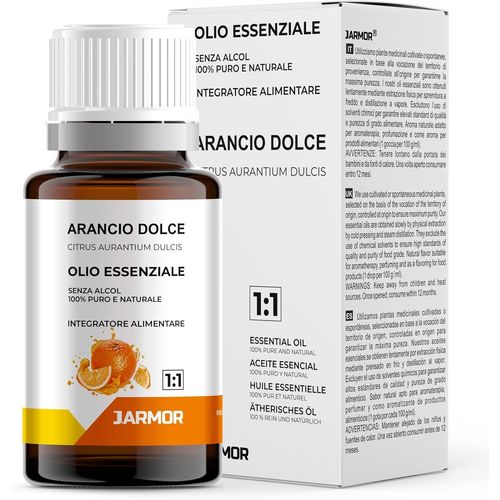SHIBA-Huile Essentielle D'Orange Pour Diffuseurs 10 ml | Fabriqué en Italie | Aromathérapie et Massage | 100% pur et naturel | J.A[1