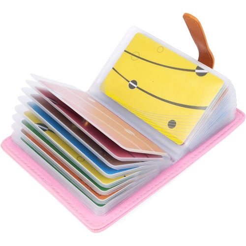 SHIBA-10 Couleurs Porte Cartes de Crédit Femme Homme Cuir - 26 Fentes[353]
