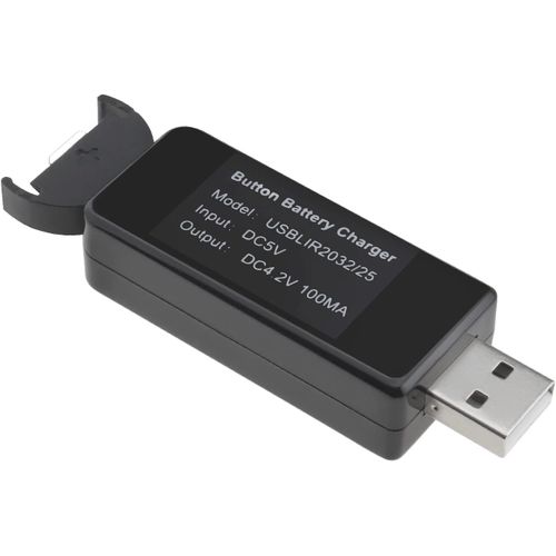 Shiba-Be In Your Mind Chargeur De Batterie Bouton Pour Lir2016 Lir2025 Lir2032 Piles Bouton Performances Fiables Usb Chargeur Rapi[3