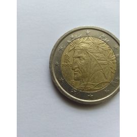 Pièce De 2 Euro Italienne - 2002 - Erreur De Frappe - Pièce Extrêmement Rare,