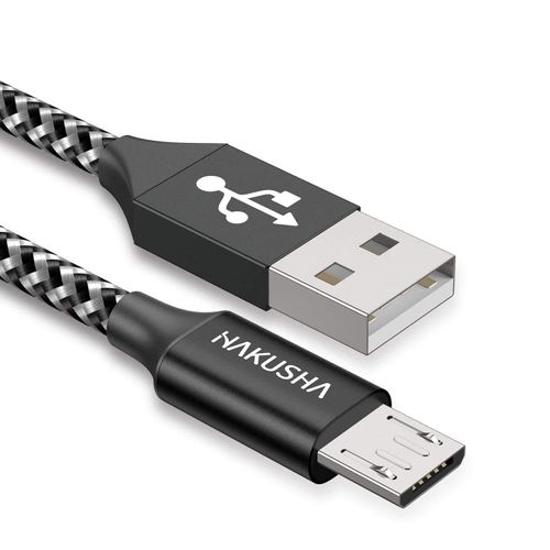 Shiba-Câble Micro Usb, [3m] 3a Charge Rapide Câble Android Durable Câble De Chargeur De Téléphone Mobile En Nylon Pour Samsung S7/[2