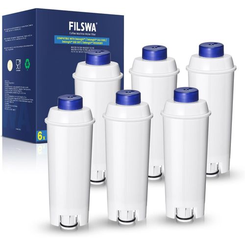 SHIBA-Filswa Filtre à eau de rechange pour machine à café automatique - Compatible avec la série Delonghi ECAM, Dinamica, Cappucci[4