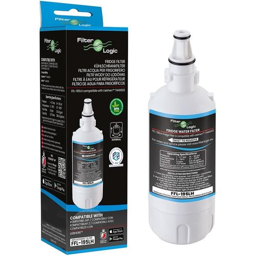 SHIBA-FilterLogic FFL-195LH | Filtre à eau compatible avec Liebherr 7440002, 7440002-00, 7440000 cartouche filtrante réfrigérateur[5