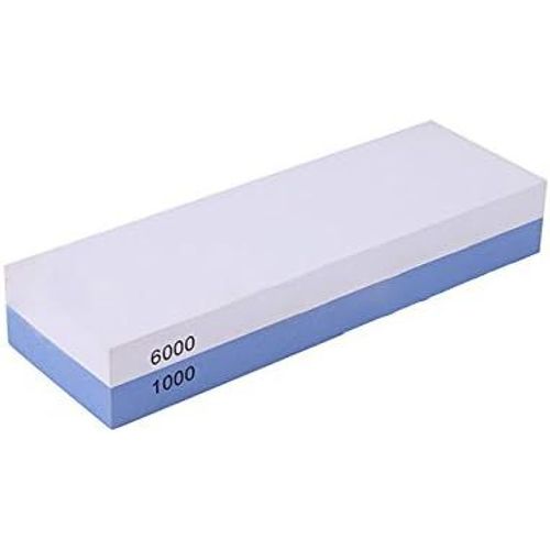 Shiba-Premium Couteau Aiguisage Stone 2 Side Grit 1000/6000 Whetstone Cuisine-Couteau Affûteur Waterstone Antidérapant Base[374]