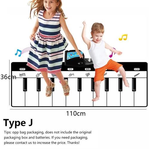 Tapis De Jeu Pour Bébé, Tapis D'activité Rampant, Jouets Pour 0-12 Mois, Cadeau, Tapis De Jeu Pour Nourrissons, Support De Musique Pour Tout-Petits, Avec Clavier De Piano--As Picture