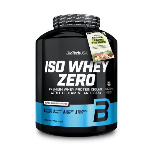 Iso Whey Zero (1816 G)|Black Biscuit| Whey Isolate|Biotech Usa 