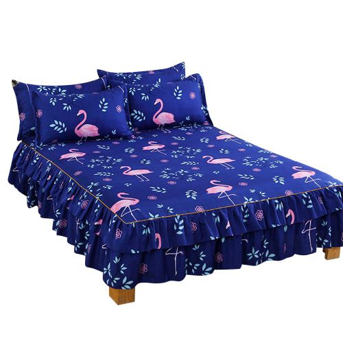 Connor Parure De Lit En Polyester Respirant, Couvre-Lit, Jupe De Lit, Taie D'oreiller (Taie D'oreiller Uniquement)