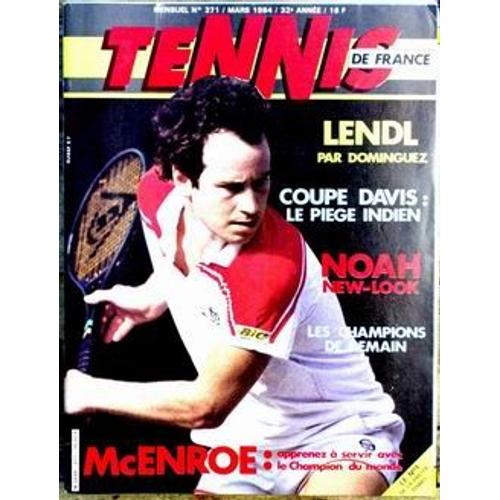 Tennis De France N°371 Du 01-03-1984