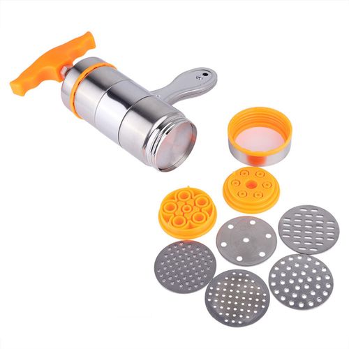 CONNOR Machine a pAtes manuelle en acier inoxydable avec 7 moules