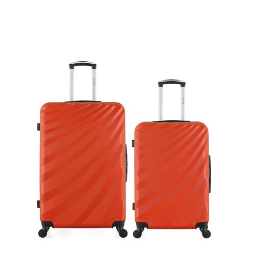 WAVE PARIS - Lot de 2 - Valise grand format et valise weekend DANUBE