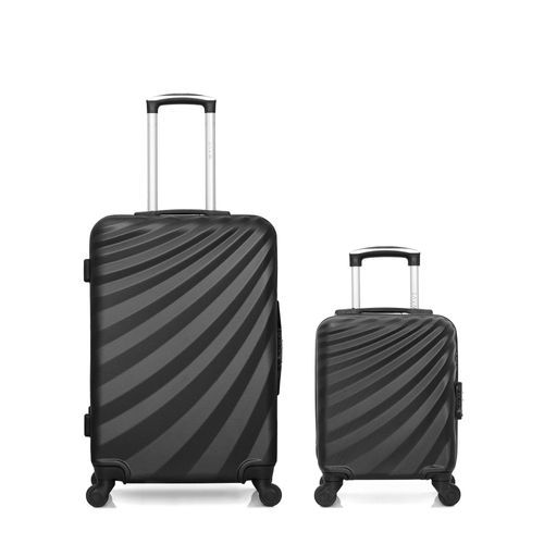 WAVE PARIS - Lot de 2 - Valise weekend et valise cabine XXS DANUBE